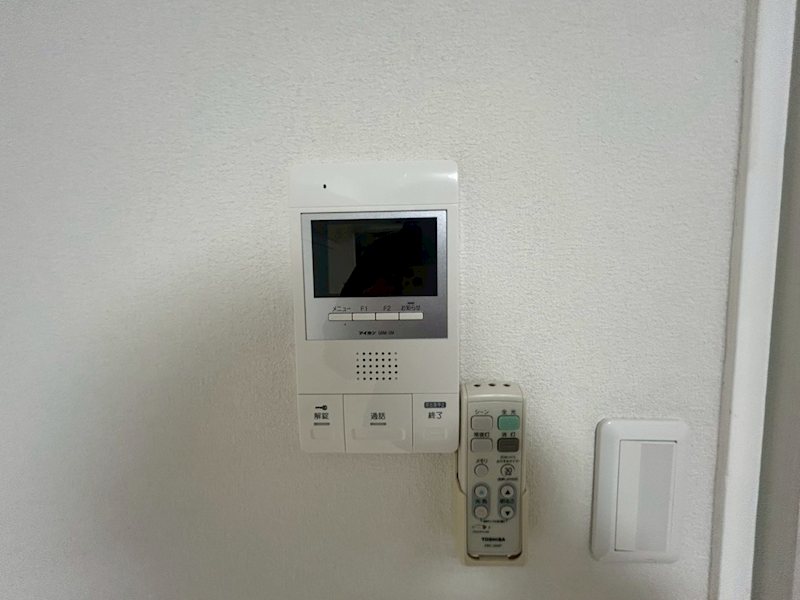セキュリティ　同物件別号室の参考写真です。