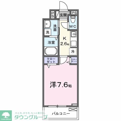 アーバンコート エフの間取り写真