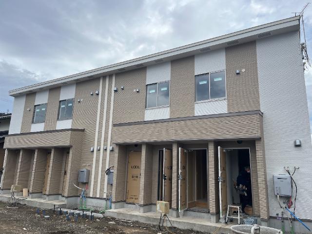 建物外観　建築現場