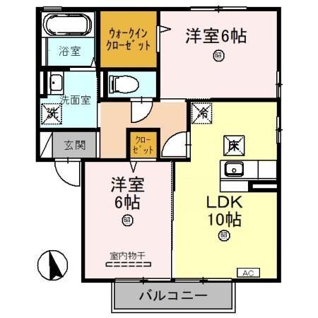 グレイスフルの間取り写真