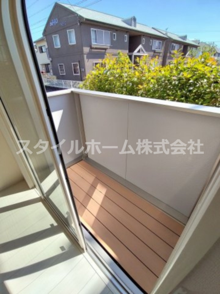 バルコニー　バルコニー付きです