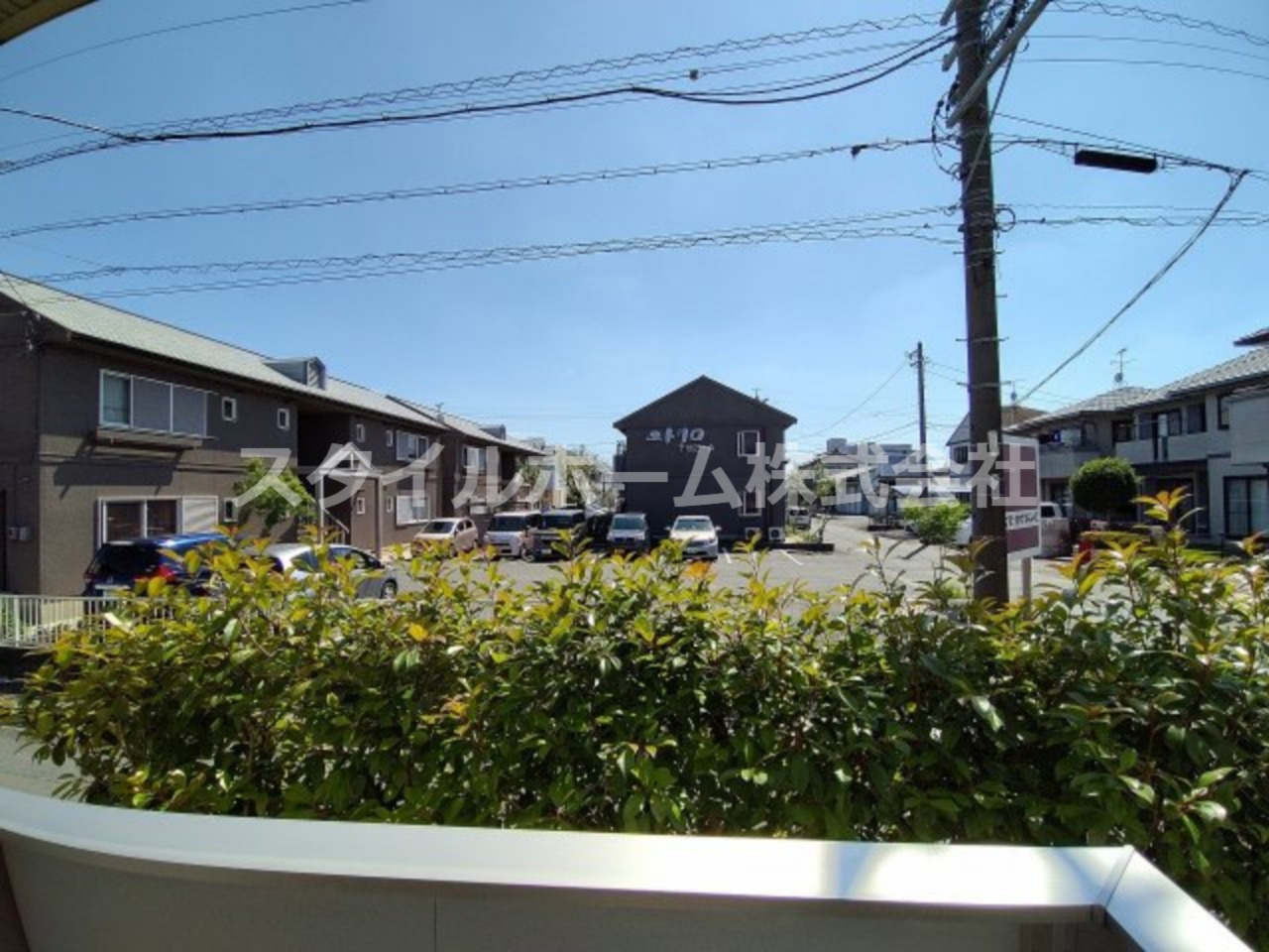 眺望　南西向きです。