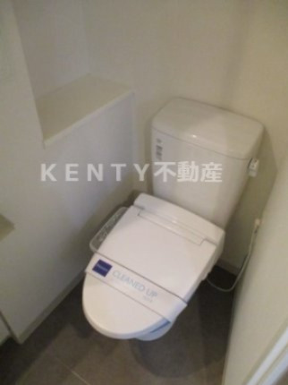 トイレ　ゆったりとした空間のトイレです