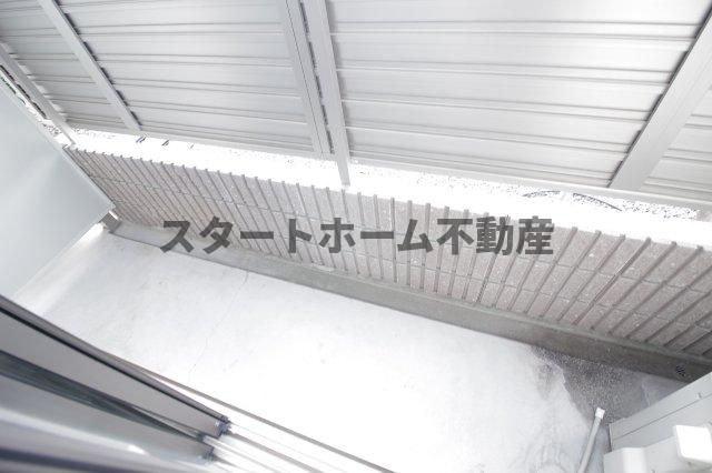 バルコニー　広々としたバルコニーです