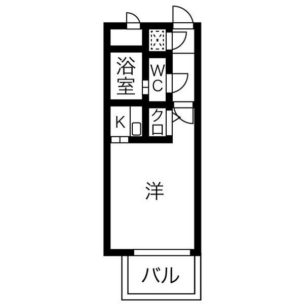 エステートモア高宮ESTの間取り写真