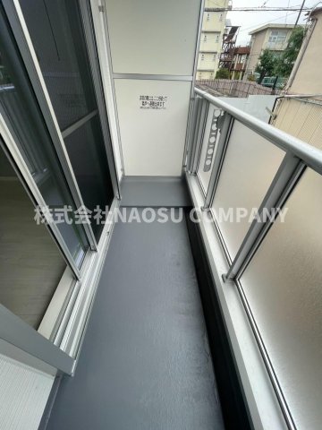 バルコニー　落ち着いた時間を過ごせるバルコニーです