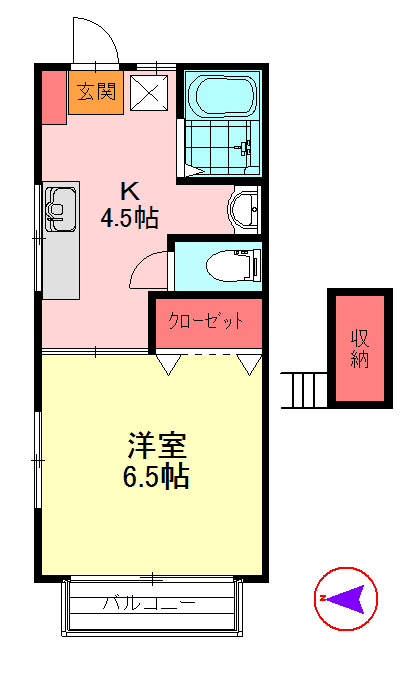 ミレニアムGの間取り