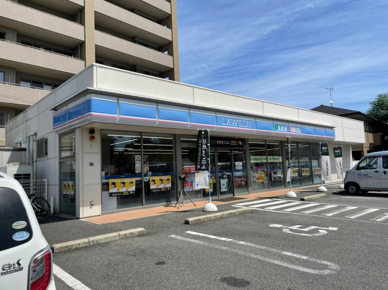コンビニ　ローソン熊本神水一丁目店（コンビニ）まで326m