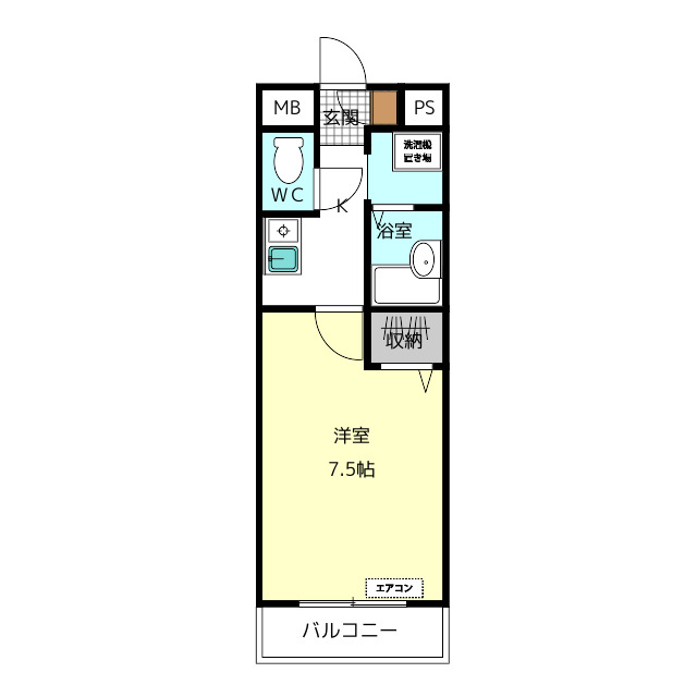 シャンブルＹＤの間取り