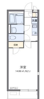 昭島市田中町のアパートの間取り