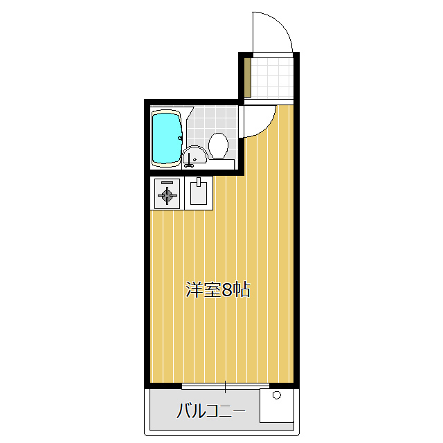 朝日プラザ静岡南安倍の間取り