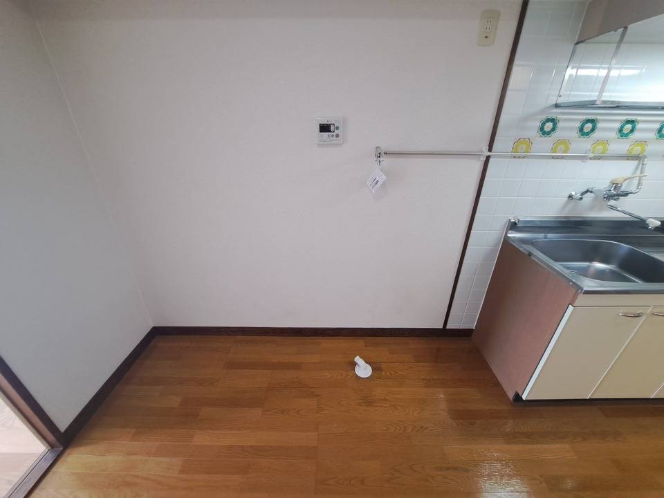 洗面設備　洗濯機置場