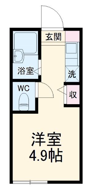 リヴィエールランド　オランジュの間取り