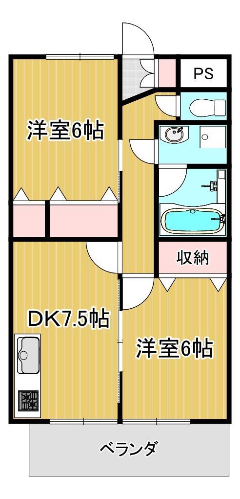 アルタイルの間取り