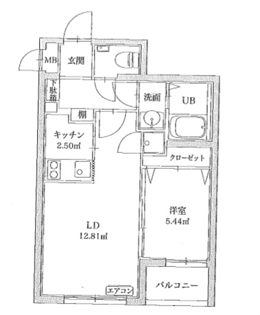 【リアンレガーロ博多ステーションの間取り】