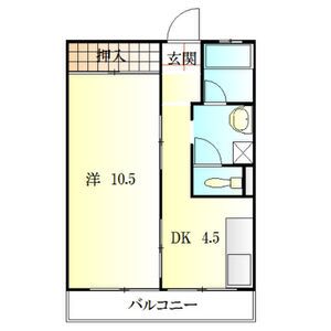 石塚マンション1の間取り