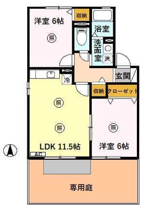 ジュネス佐藤の間取り