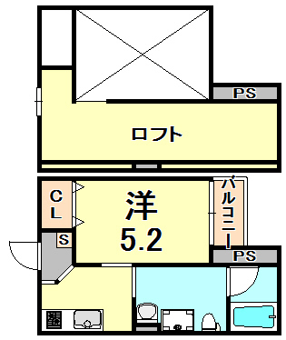 Ｃａｓａ　ＡＺＵＬ　塚口の間取り