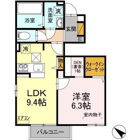 ＳＯＬＡＲＩＥＭＩＤＯＲＩＮＯIの間取り