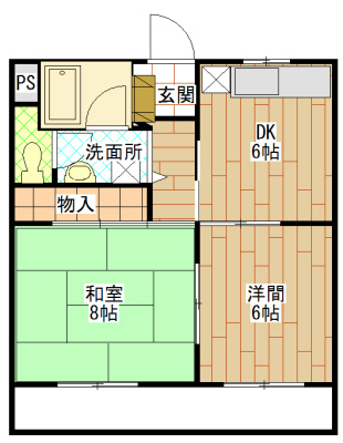 ルミエールIIの間取り