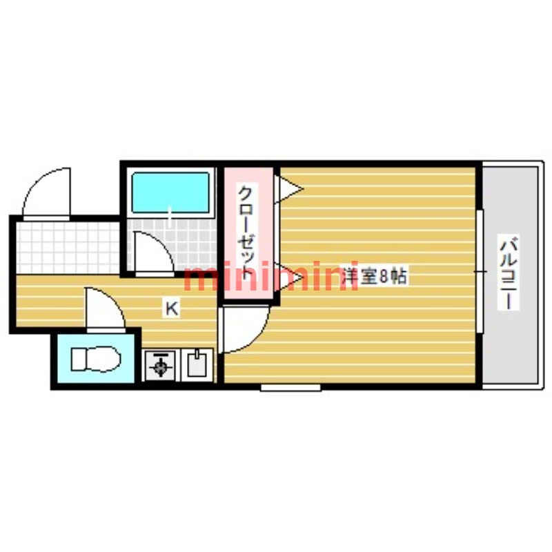 パルハイムの間取り