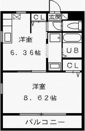 リーベン　シュテーレの間取り