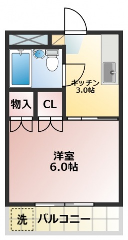 ブランシュ富士の間取り