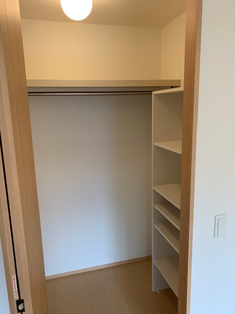 収納　ウォークインクローゼット付で収納たっぷり
