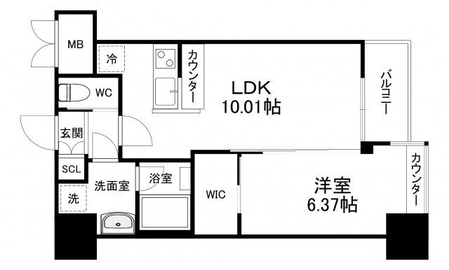 Vinoプレジオ本町の間取り