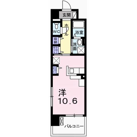 姫路市船橋町のマンションの間取り