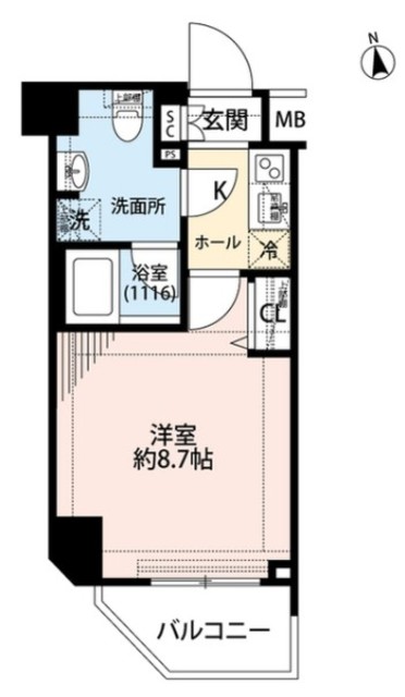 プレール・ドゥーク練馬中村橋の間取り