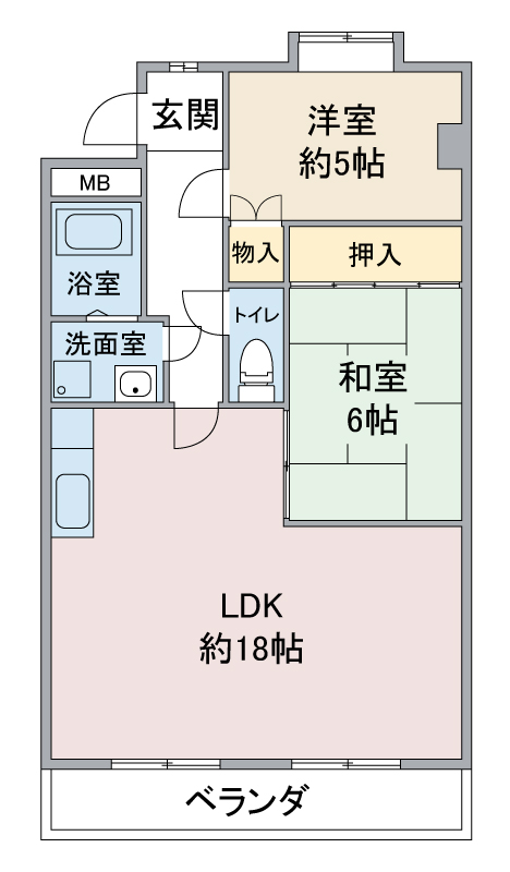 ステージ２１の間取り