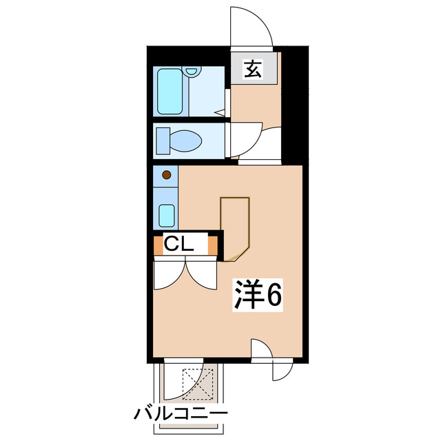 コートハウス24の間取り