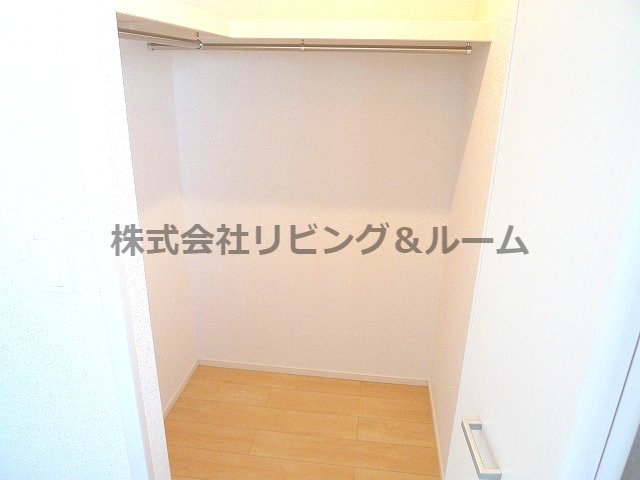 【香取市小見川のアパートの収納】