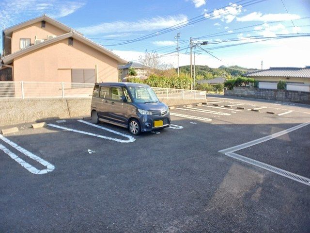 【サニーハイツふじＢの駐車場】