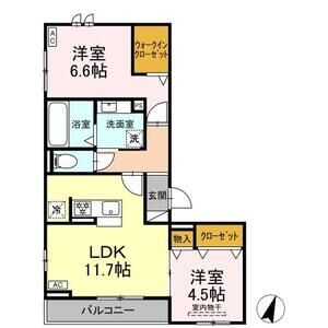 D-avance牟呂の間取り