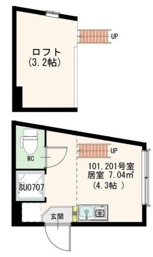 La Merveille（ラメルヴェイユ）の間取り