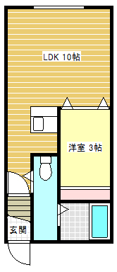 クレールコートの間取り