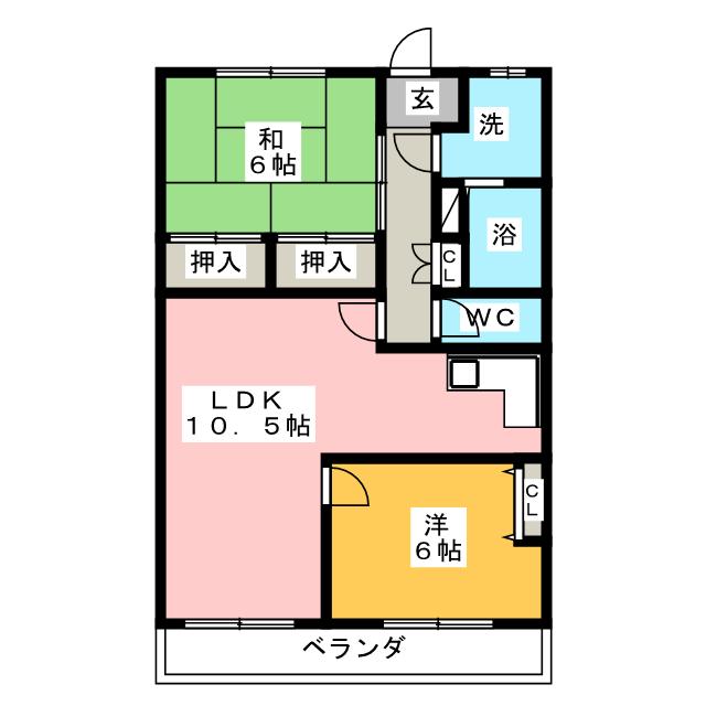 カーサディフォレスタの間取り