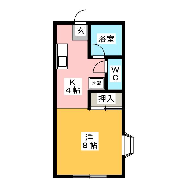 レグルス　１の間取り