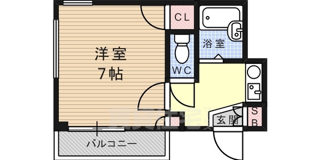 シャトープランス1の間取り