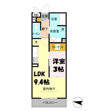 グランシャリオの間取り