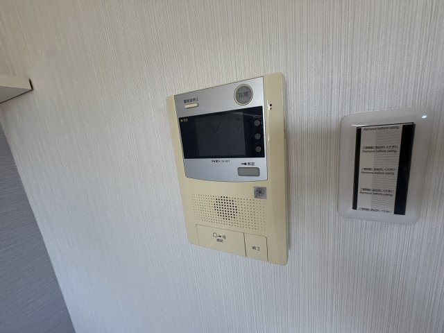セキュリティ　お客様が来てもしっかり確認できるので安心