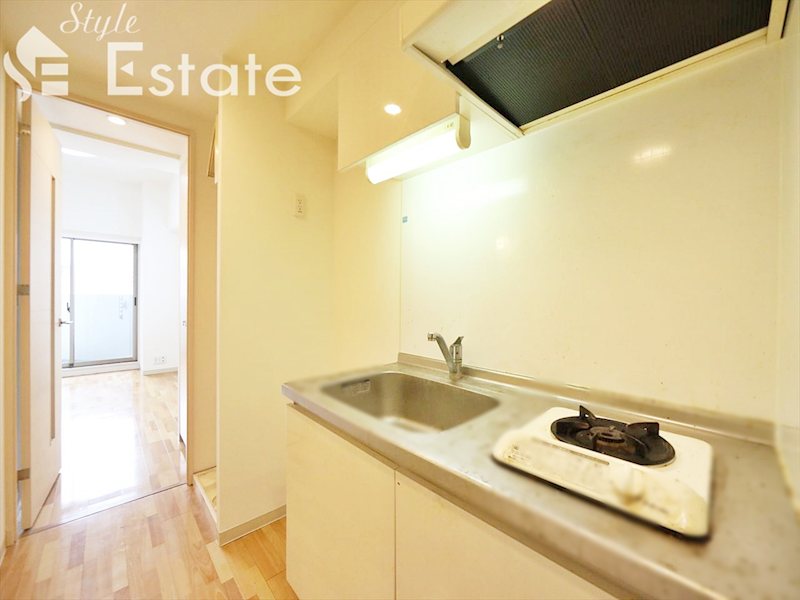 キッチン　ガス１口コンロ