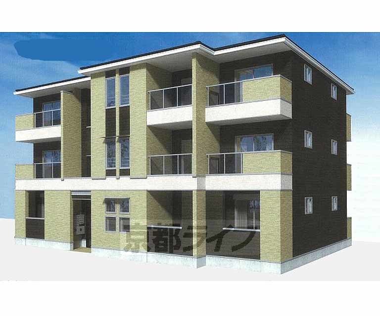 建物外観　予想図、完成予想図