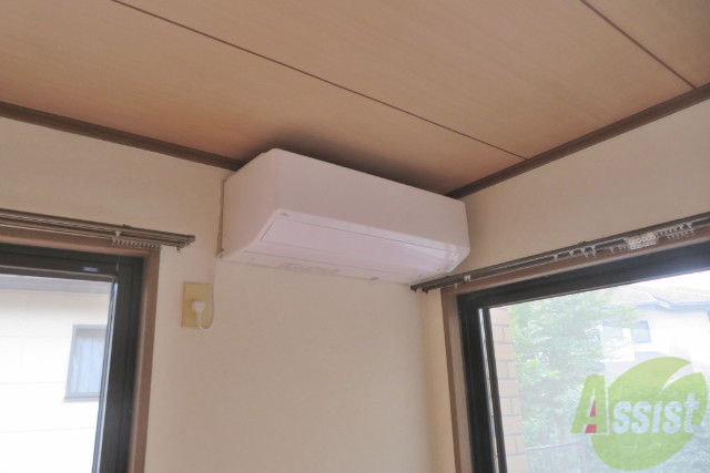 その他設備　エアコンが付いているので夏も冬も快適ですね～