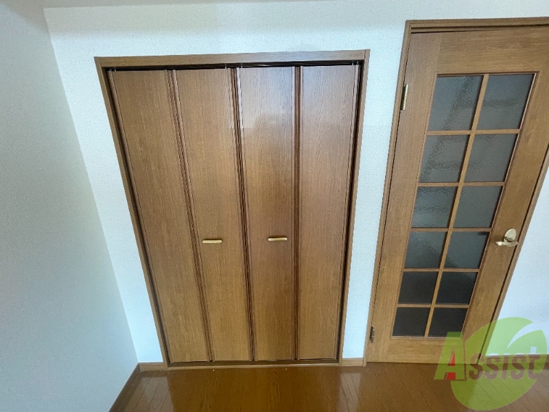 収納　ここに収納があります。収納があると部屋が広く使えます。