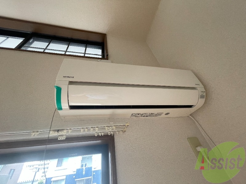 その他設備　エアコン付きです！夏でも冬でも安心ですね。