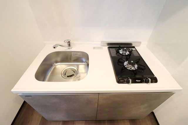 キッチン　★二口コンロのシステムキッチンです★