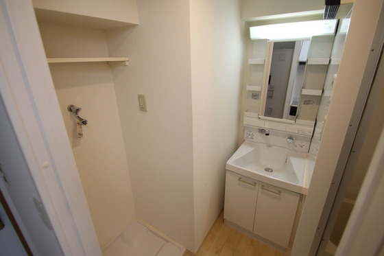 洗面設備　他号室のお写真です